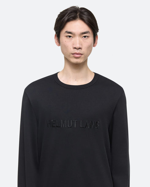 HELMUT LANG Long-Sleeve Logo Tee Mens Apparel